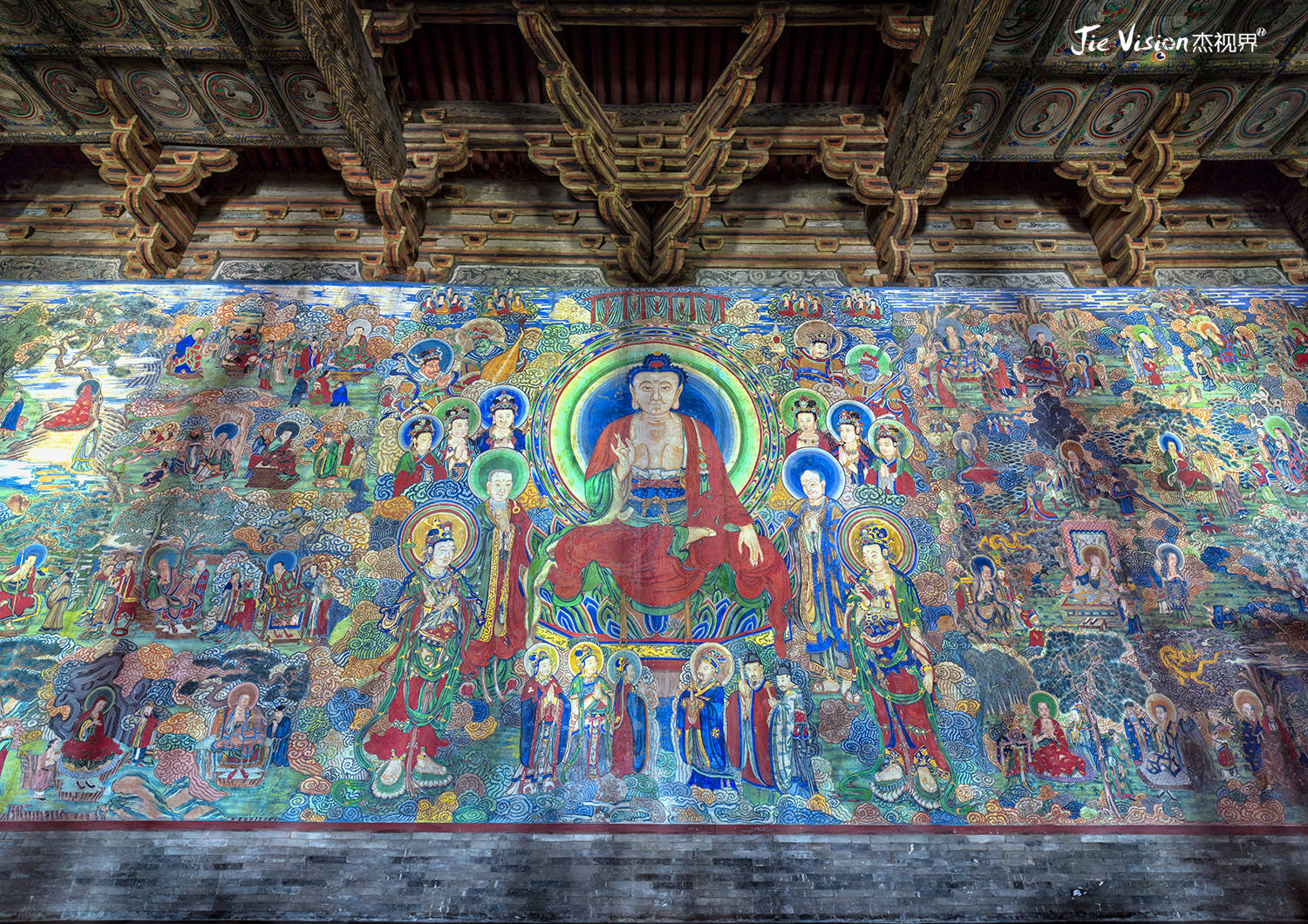 作为中国现存最古老的,三座辽代寺院之一的华严寺,早在六十年代就成为