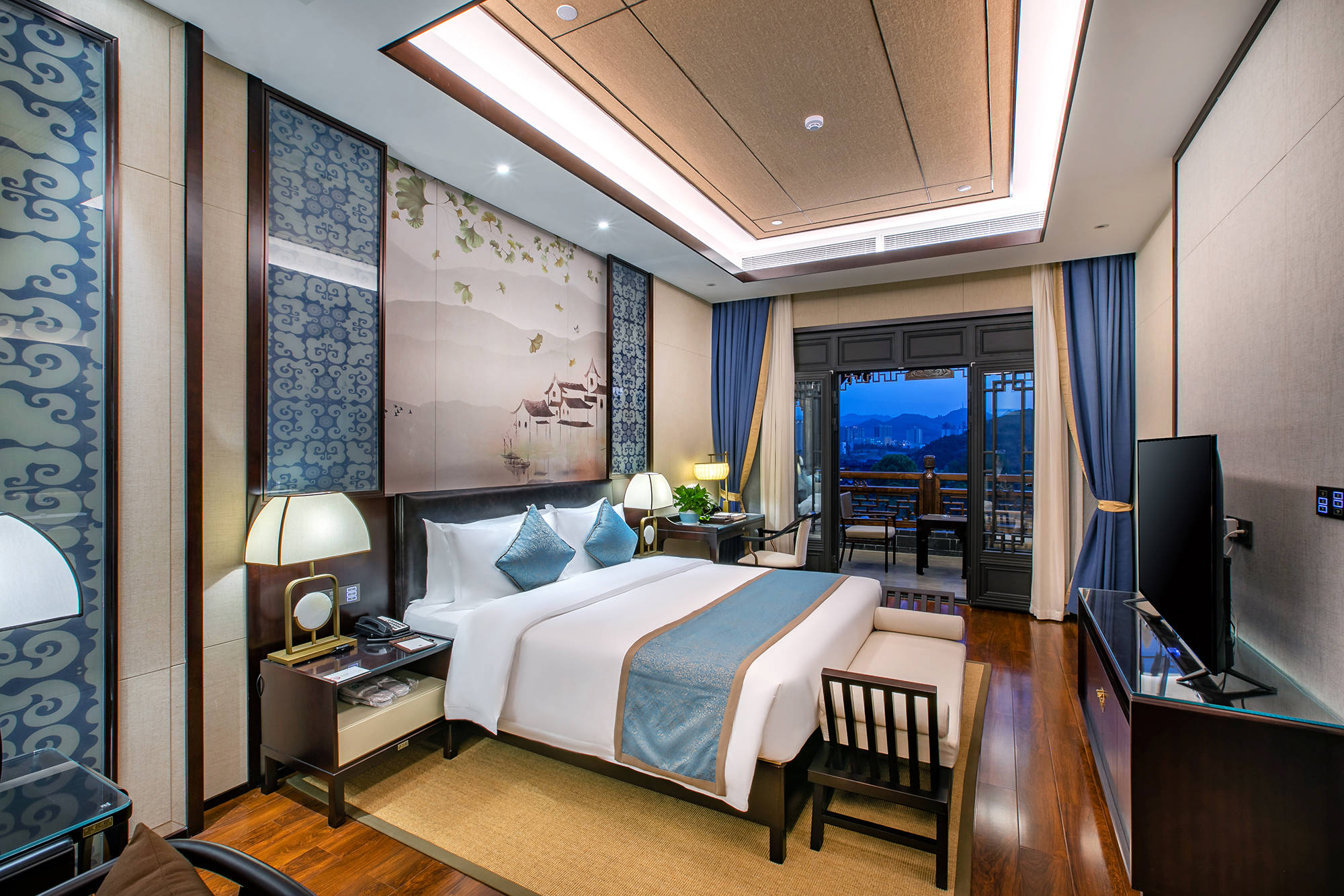 没想到贵州的这个县城里,藏着贵州最大的仿古酒店,也是最美的仿古酒店