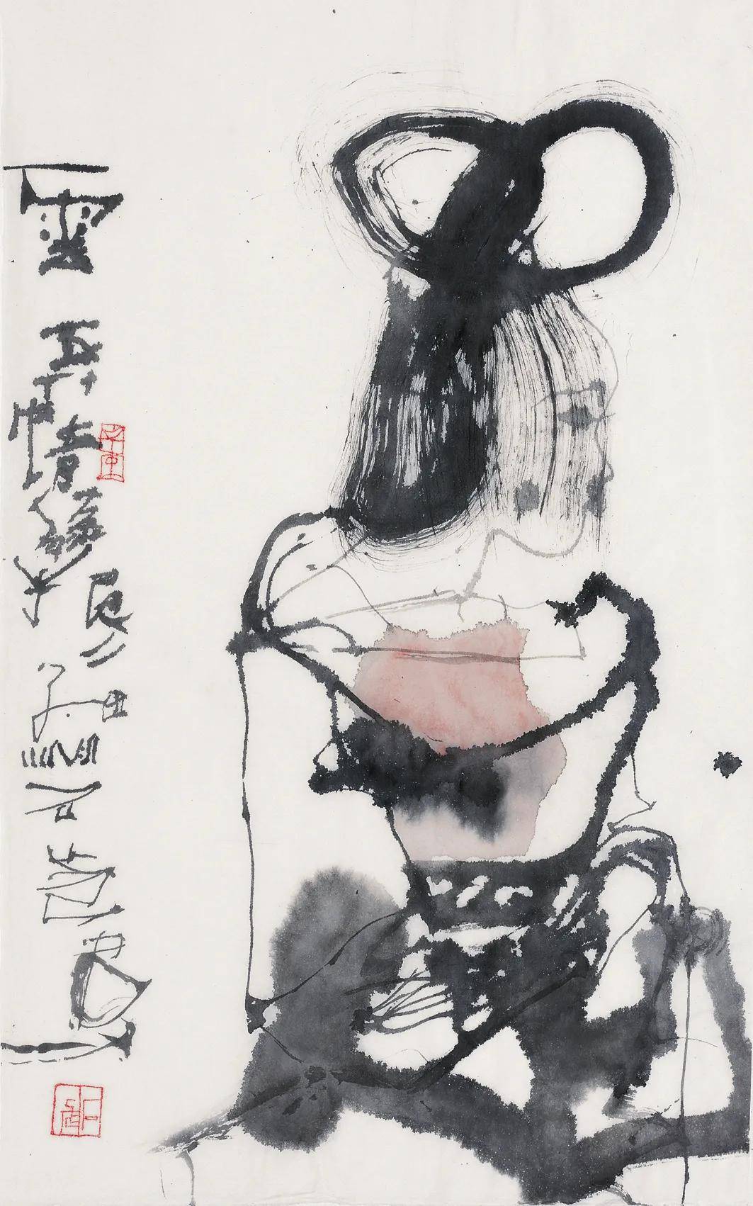 水墨生灵的形翼密语——石虎作品印象