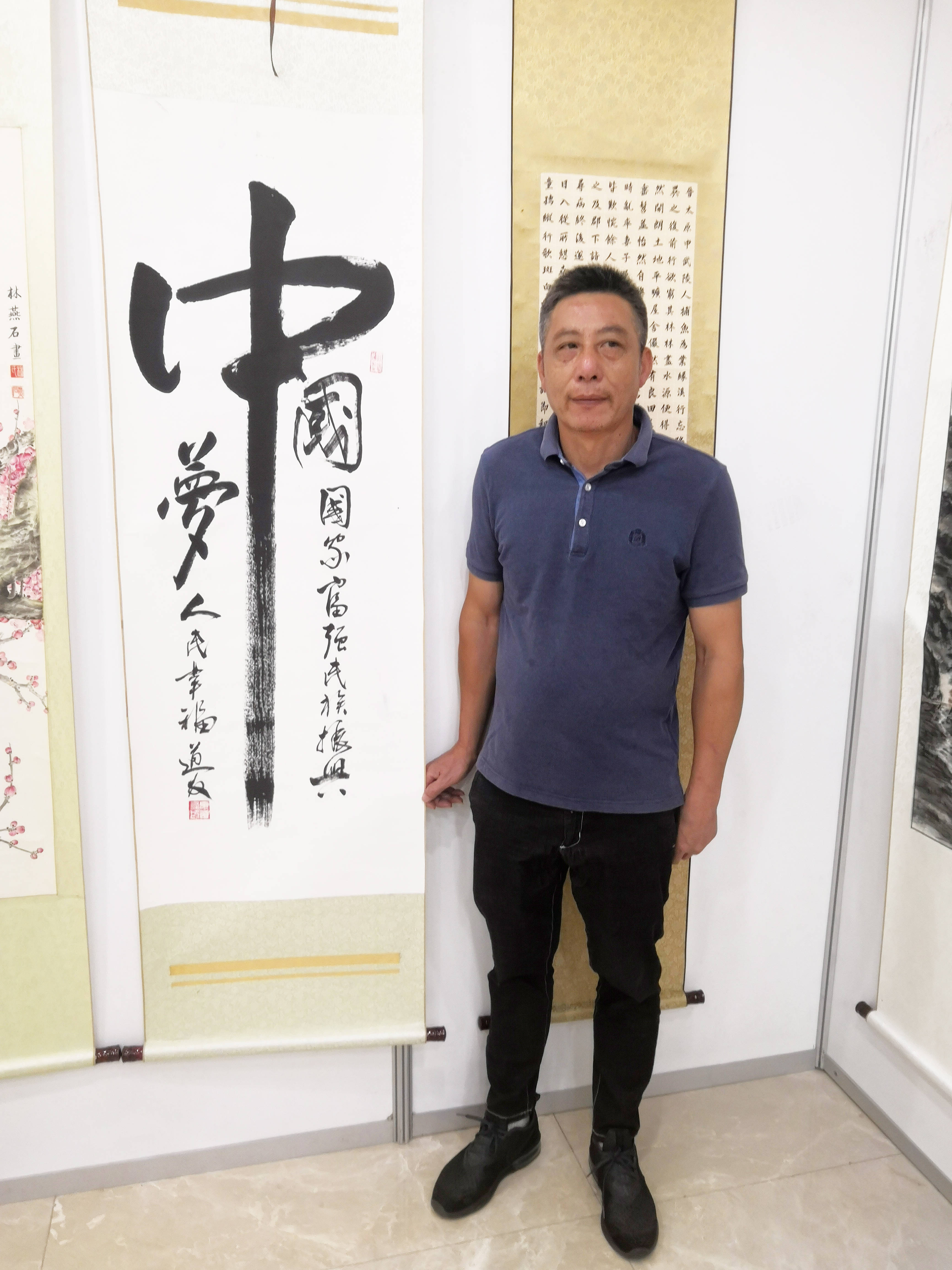 夏道友国家一级书法师中国书画代表人物