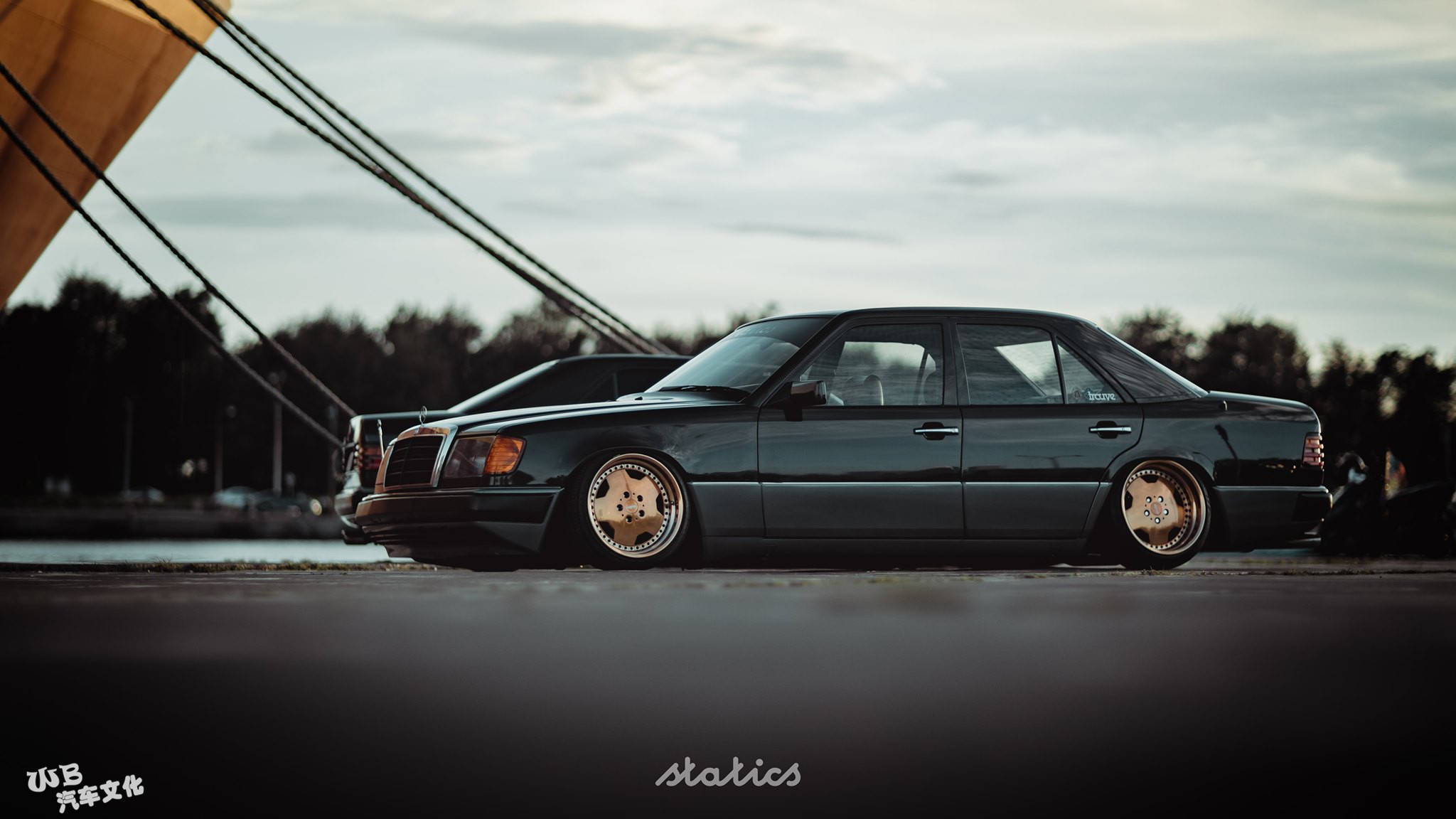 93年旧头,电喷 - 奔驰w124改装