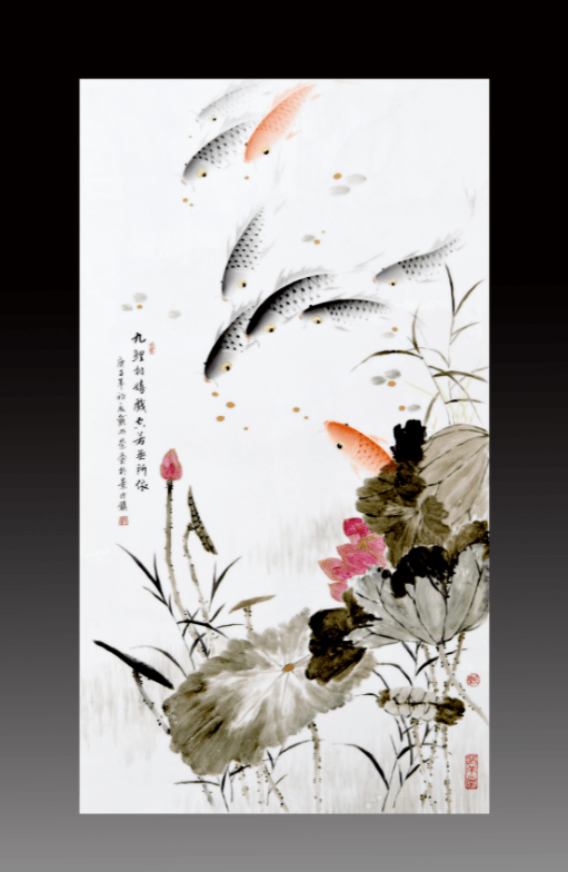 "我知鱼乐"——戴明荣的陶瓷彩绘作品之美