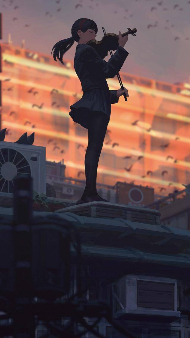 动漫壁纸丨我害怕一个人却在人来人往的城市中孤独成性