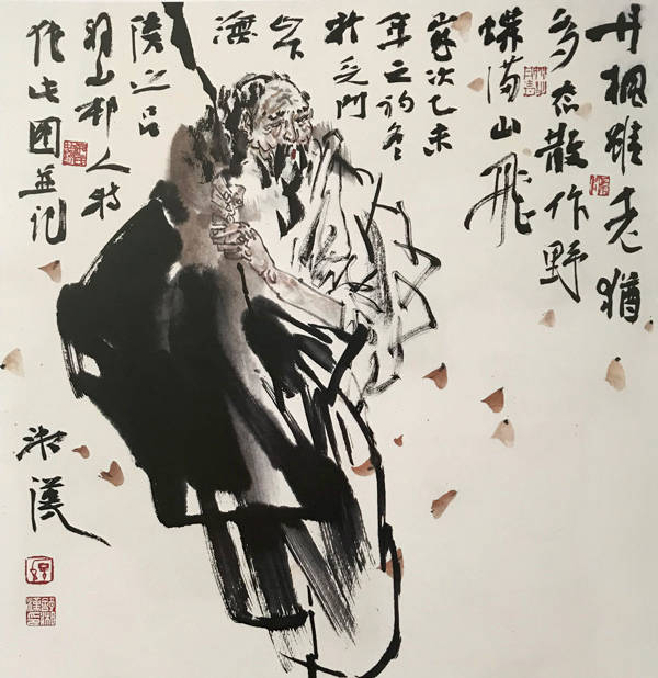 超凡脱俗养眼养心画家舒湘汉古意人物作品欣赏