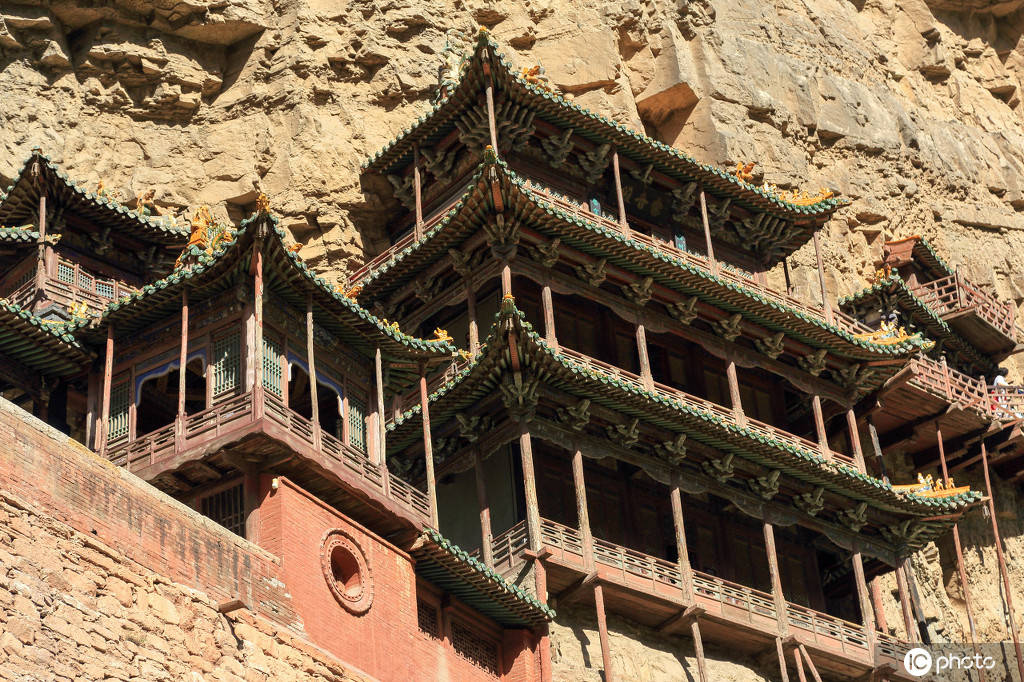 山西大同悬空寺