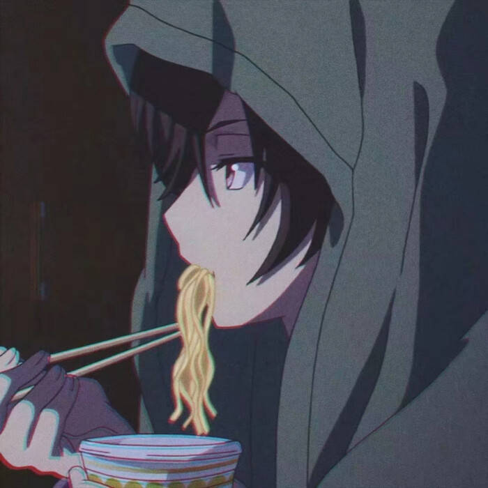 动漫男头像阳光生了锈便成了时光