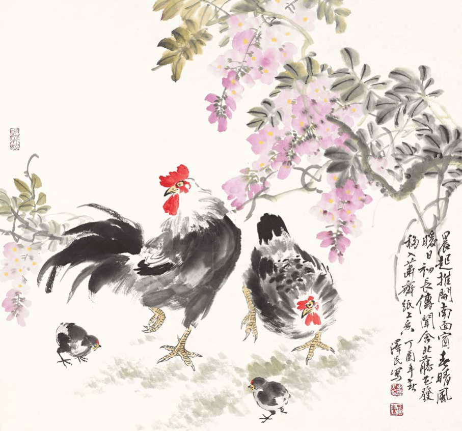 画家李泽民│雅韵仙姿品自高——写意花鸟画赏析