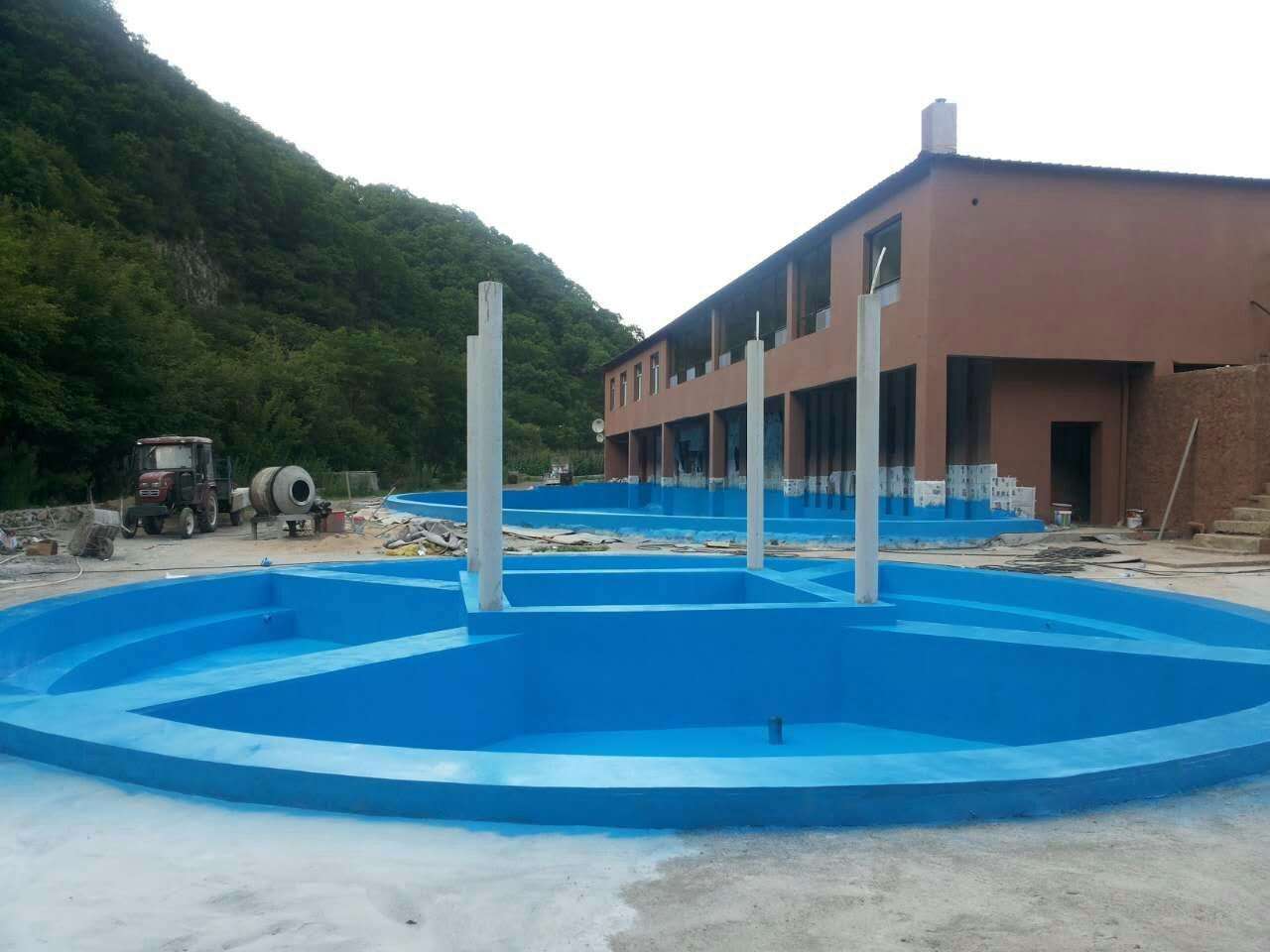 成都游泳池防水做法|水池防水材料与施工选择|泳池防水注意事项