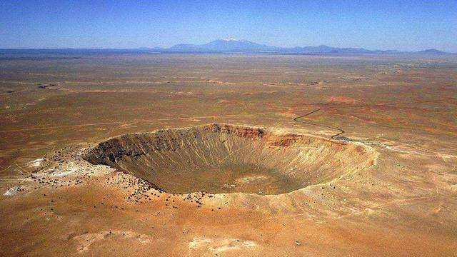 美国亚利桑那州 陨石坑