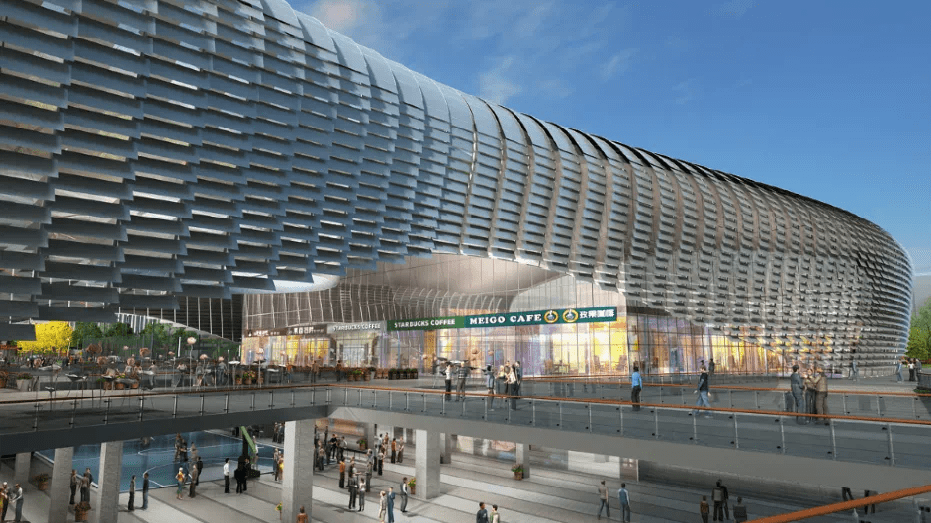 成都大运会第一个竣工的新建场馆-新都香城体育中心6月底全面竣工