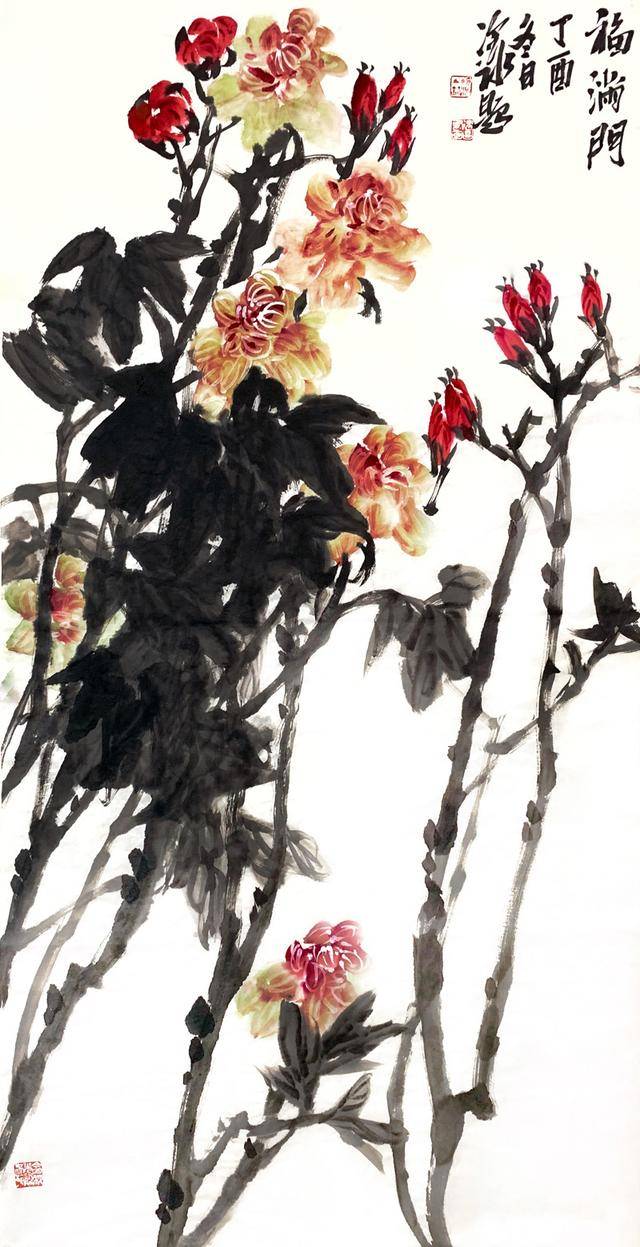 写意花鸟 形神俱备——著名画家冷冰作品欣赏