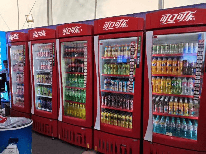 可口可乐510冰柜图片图片