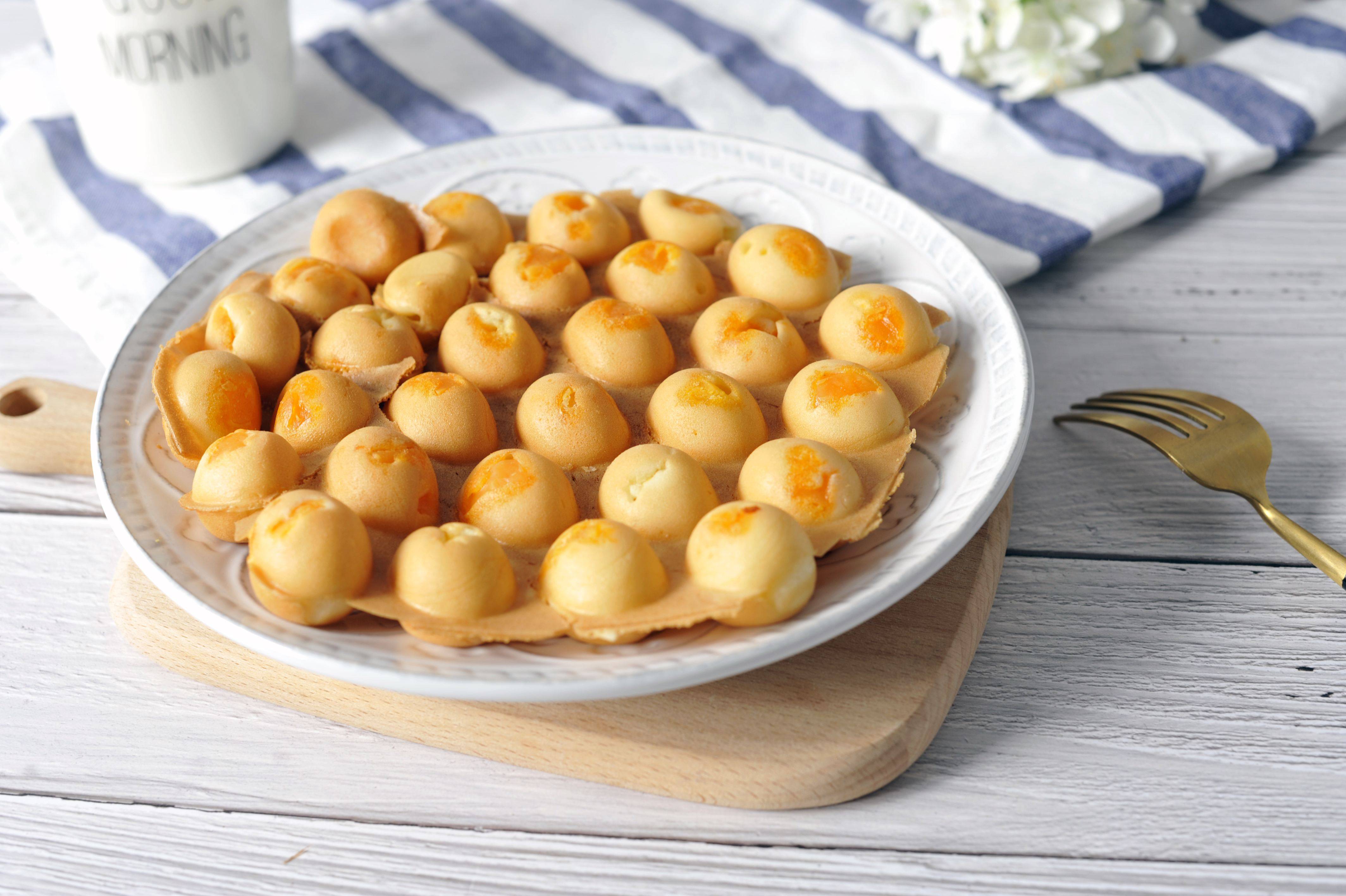 街头摆摊吃货篇——烟火气中的舌尖美食_鸡蛋仔