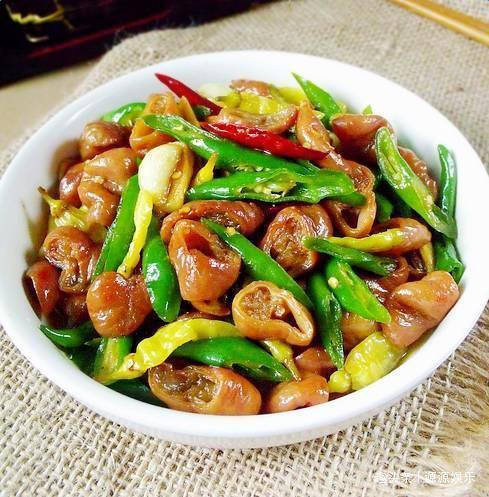 精选美食:青椒肥肠,干锅排骨,麻辣小章鱼炒荷兰豆,香辣虾做法