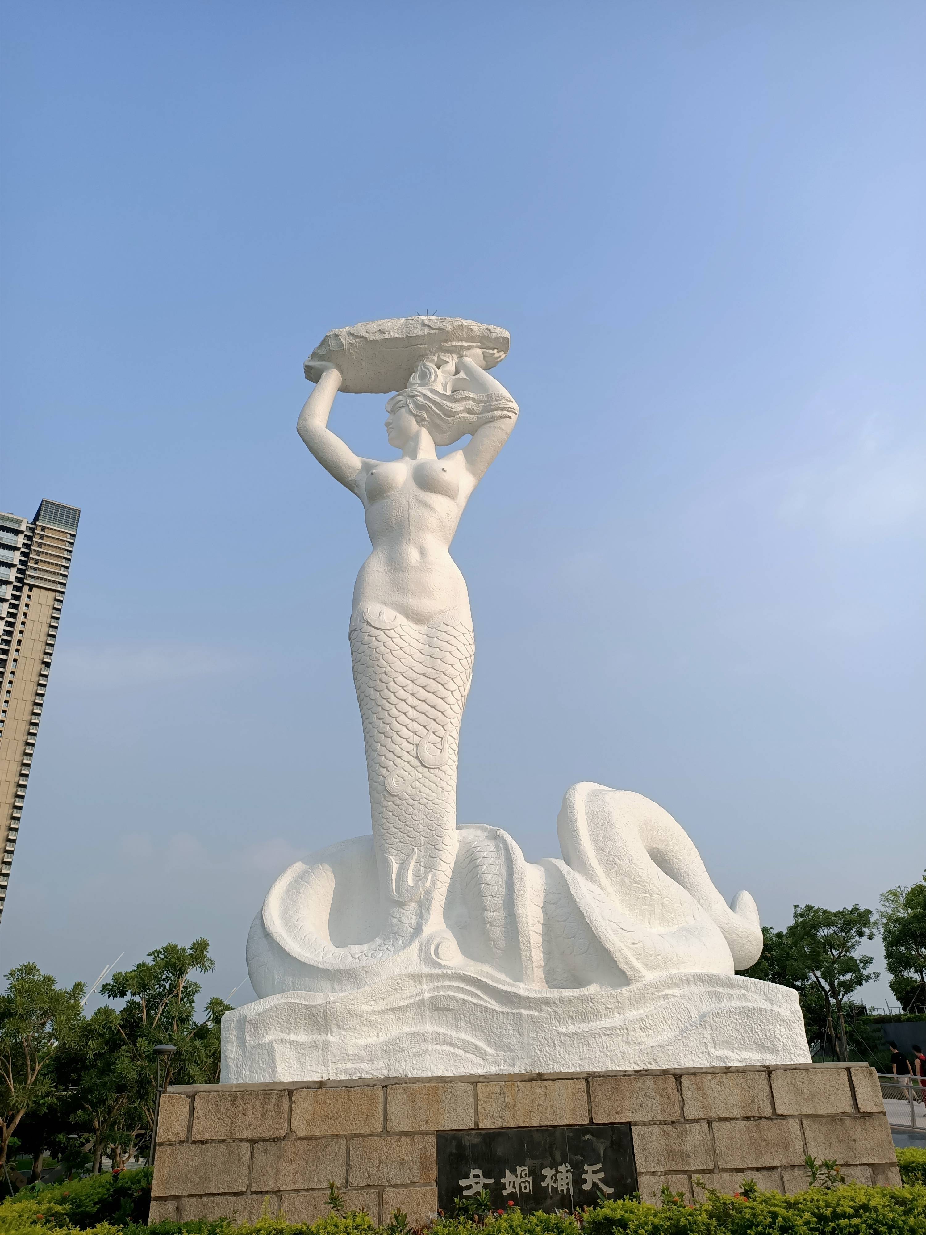 深圳海上世界女娲图片