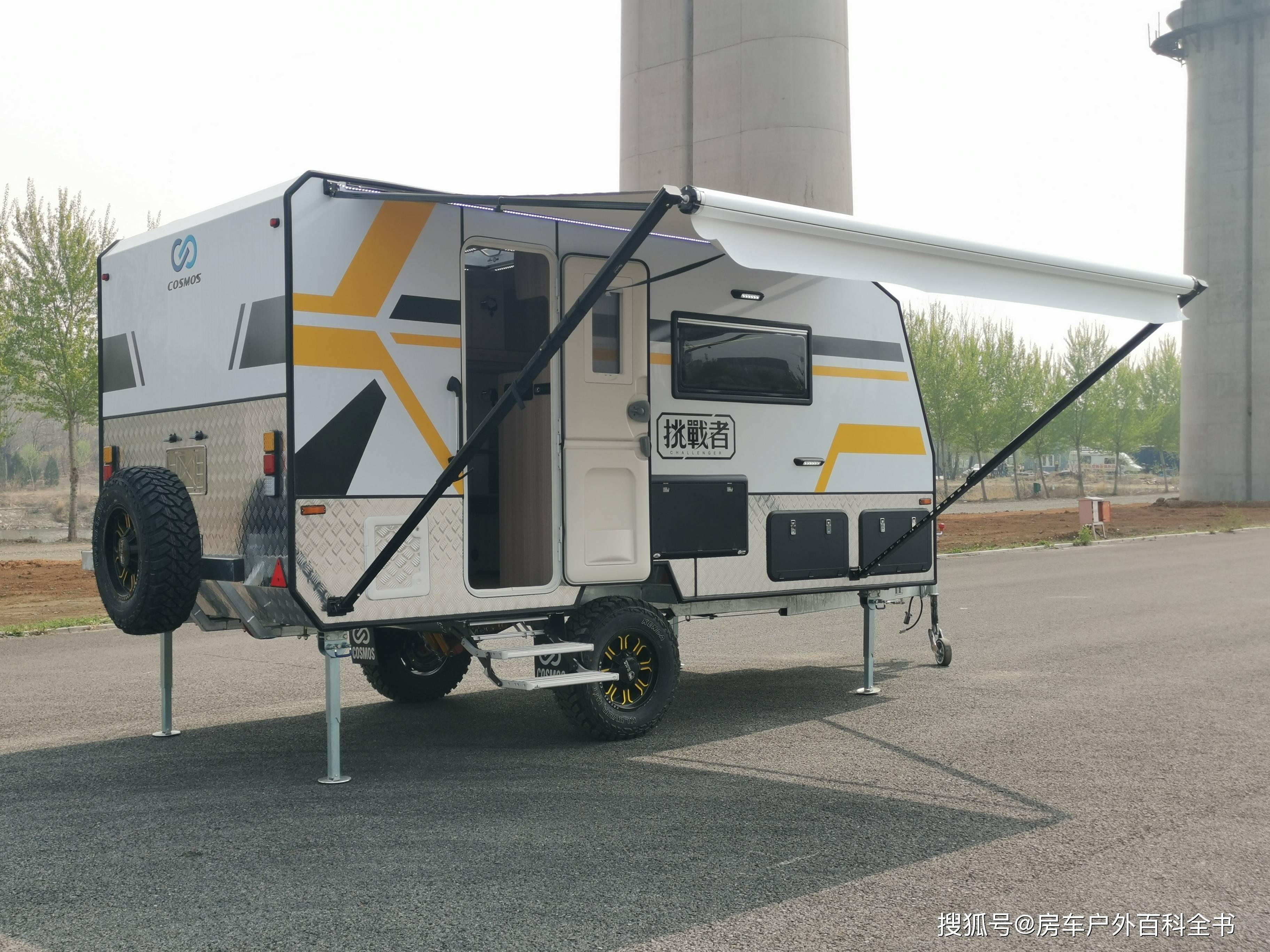 这款拖挂房车竟然能视山路为平地