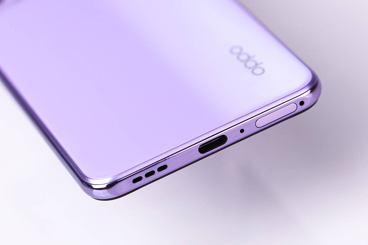 时尚轻薄新体验 oppo reno4香芋紫配色图赏