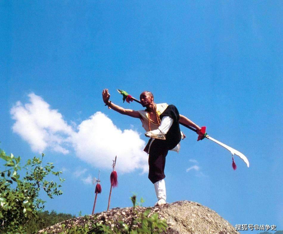 少林寺出身有多能打?我军战将武艺精熟,一刀就能斩掉敌首