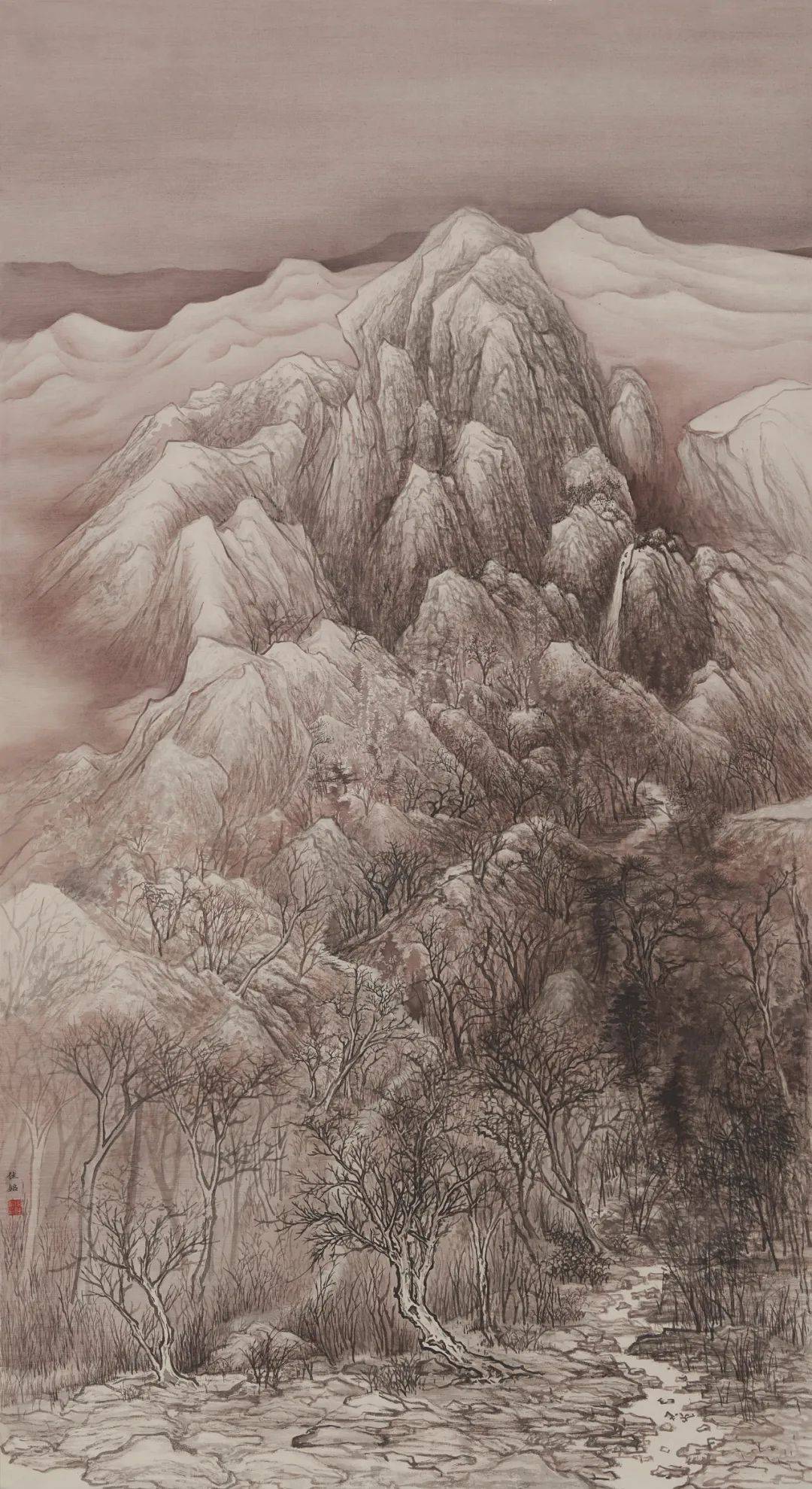 傅笔年华西安美术学院2020中国画学院本科毕业作品欣赏