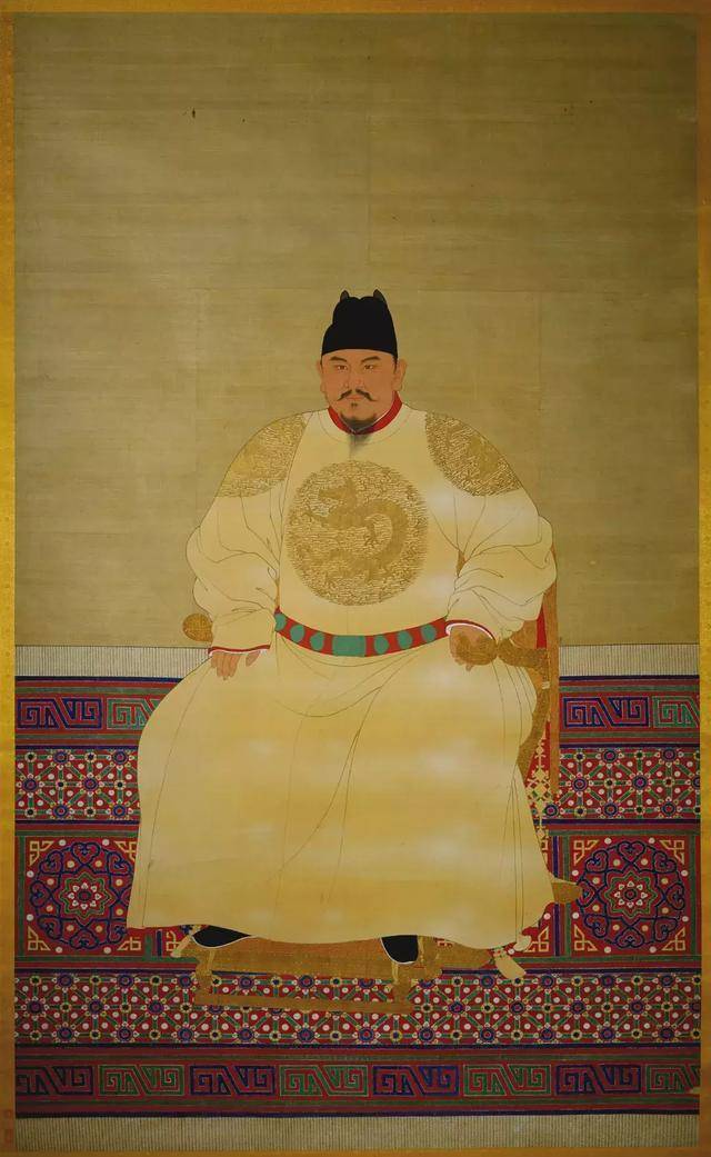 朱元璋画像:满清将他抹黑成猪腰子脸,图5才是朱元璋真实相貌_开国皇帝