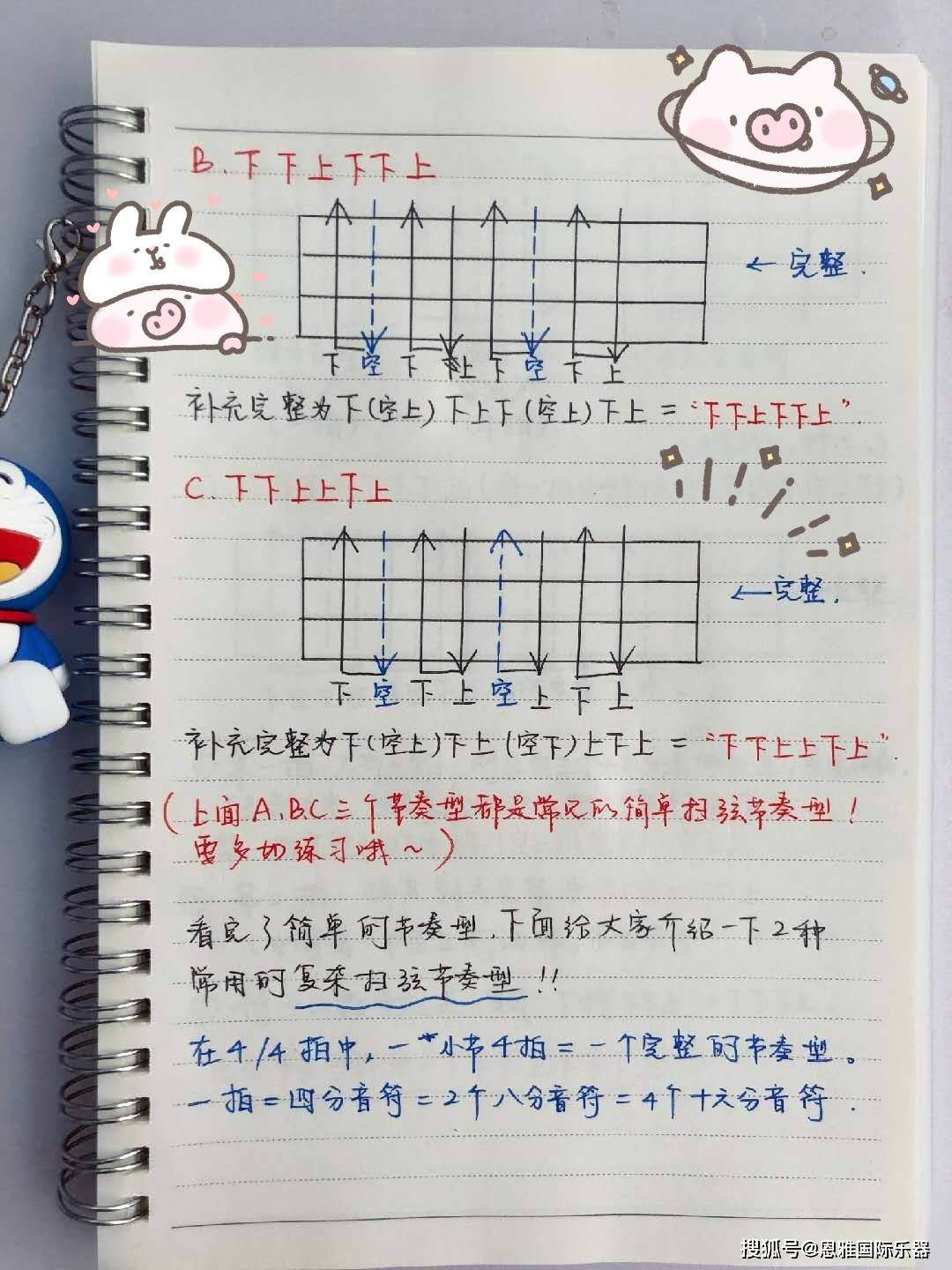 「day4」尤克里里自学篇-节奏型