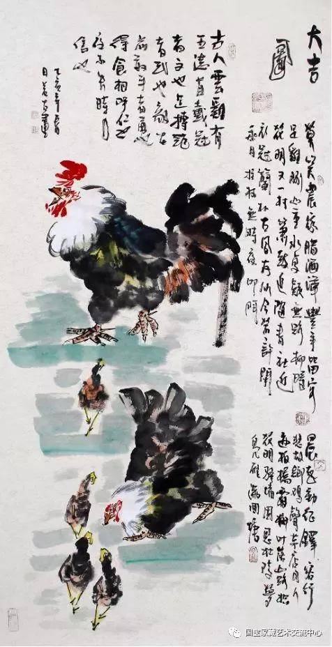 张若古|百年大千艺术唯一传承人!作品被各大美术馆争先收藏