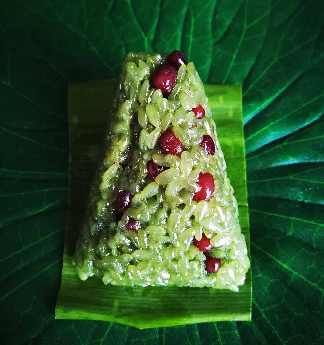 端午节来自彩云南的七彩棕子,味道颜值都不错