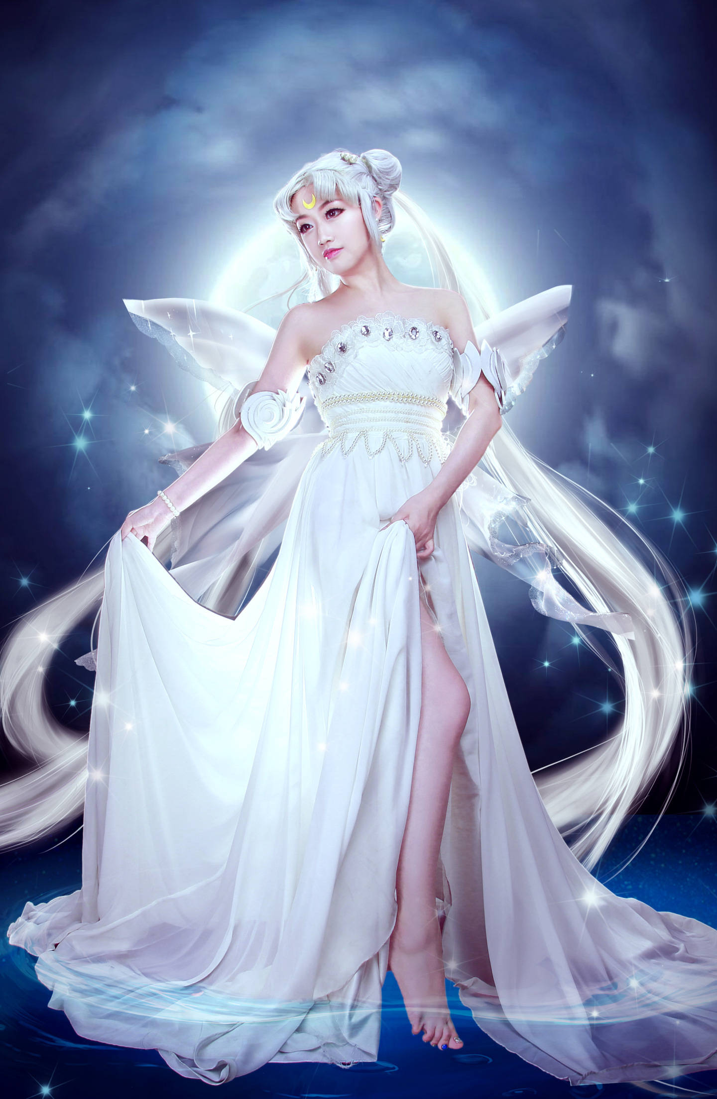 每日图鉴大赏美少女战士倩妮迪cos高贵温柔的大美女
