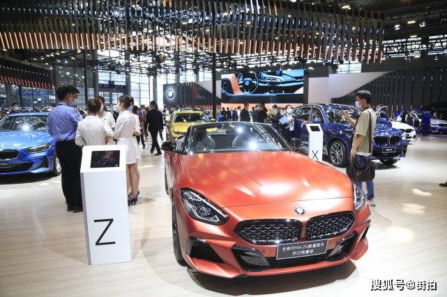 全新bmwz4敞篷跑車烈日限量版粵港澳大灣區車展實拍