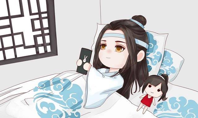 魔道祖师:恶友党采花折枝,蓝老头气到飞起,还是汪叽安静!