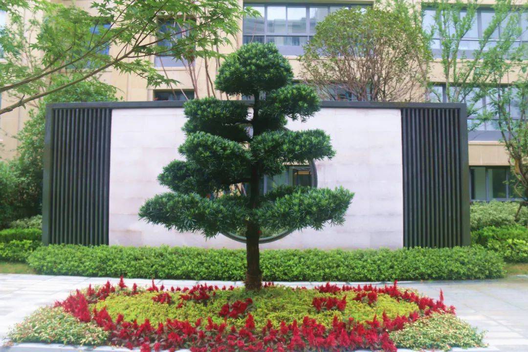 丹青园结合庐州地形,水文,土壤,植被等地理因素,打造五重植被绿化景观