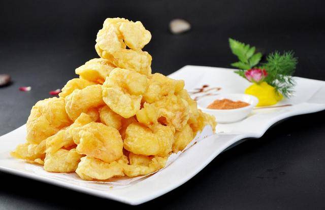 软炸虾仁干炸小鱼炸土豆丸子炸排骨炸豆腐丸子的家常做法