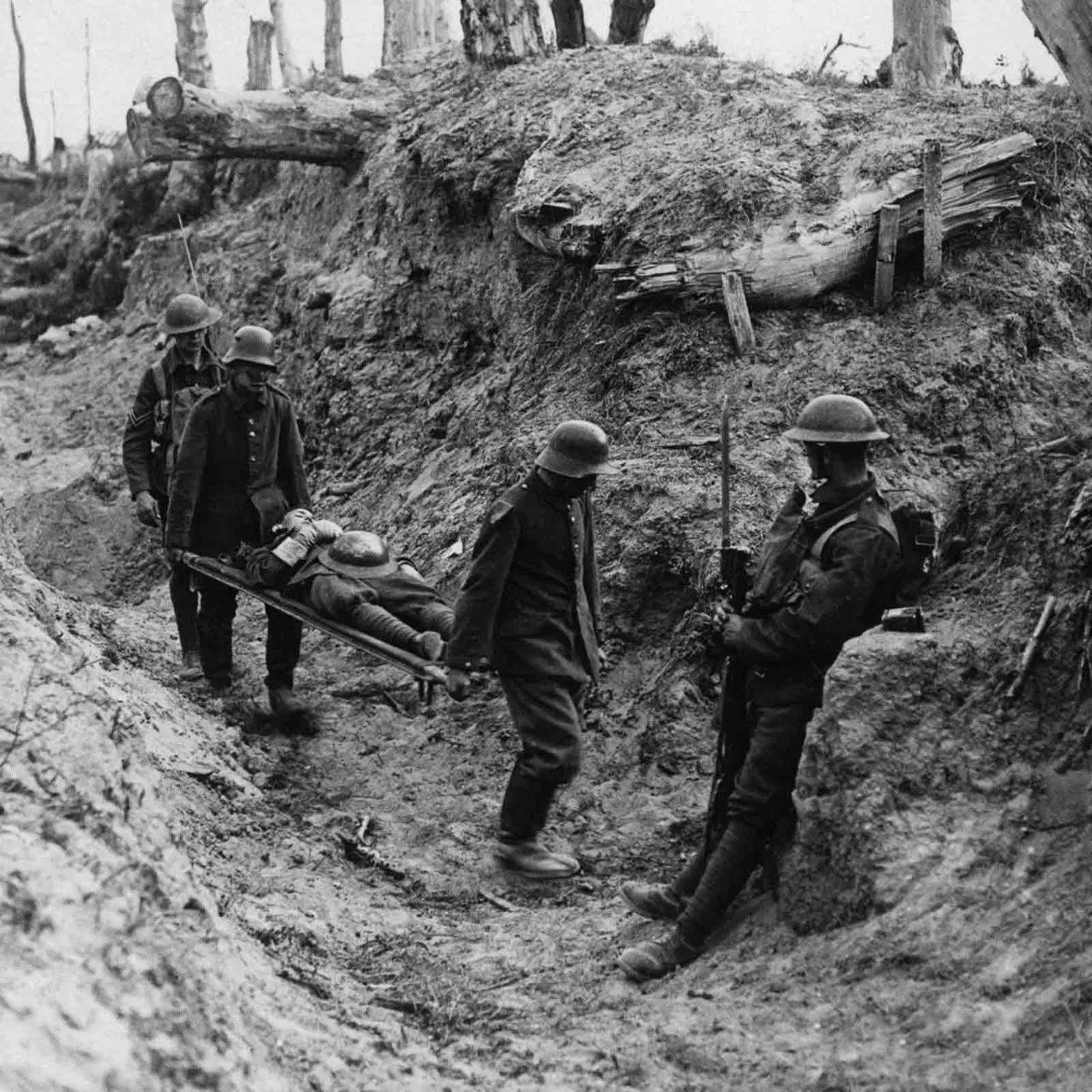 原创波济耶尔磨坊:一战阵地消耗战的缩影,英国军队一天伤亡6万人