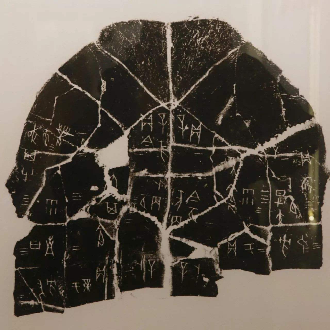 西周微雕之谜,不到3厘米的甲骨上刻了30个字,每个文字不足1毫米_甲骨