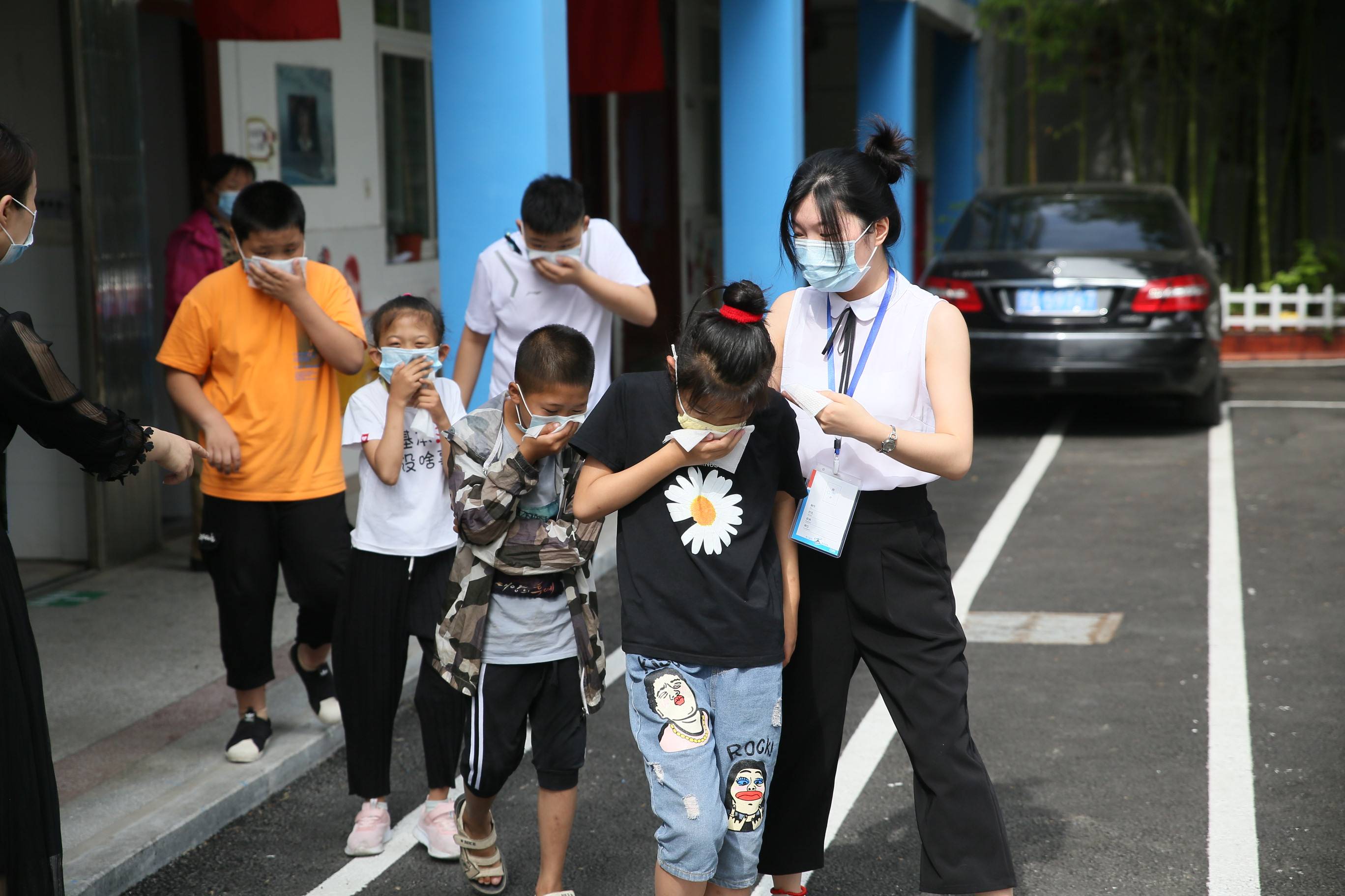 安全伴成长 防患于未"燃"——牌楼培智学校消防演练活动