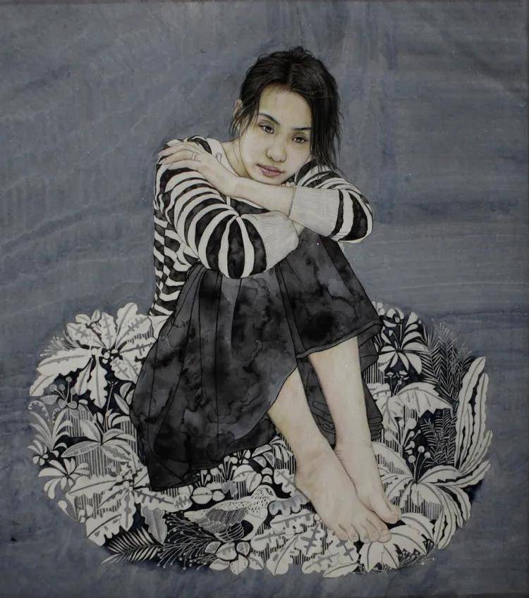 范春晓工笔人物画诗与梦的交融