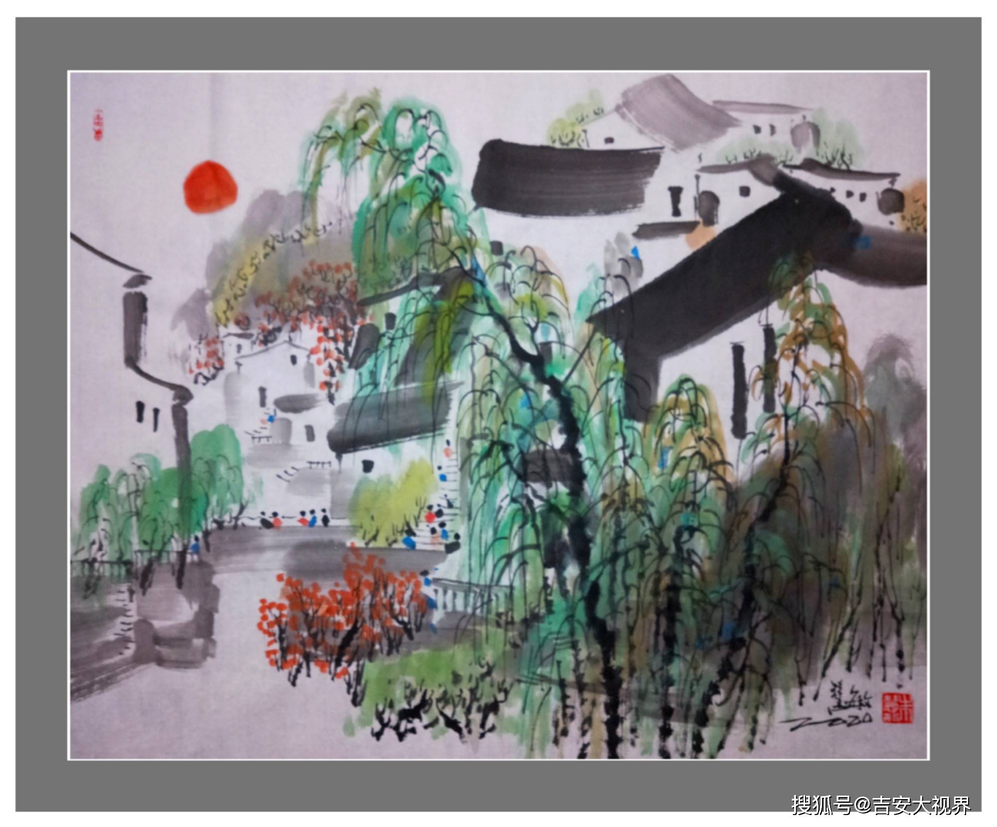 打开天门天地宽 ——记国家一级美术师朱慧敏画家
