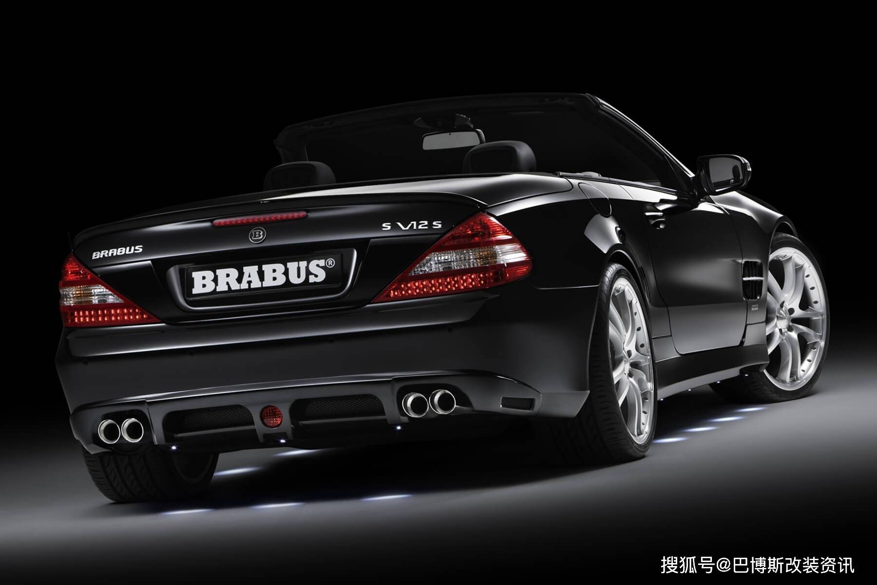 引入注目的巴博斯改装方案使奔驰sl63晋升为世界最快跑车之一
