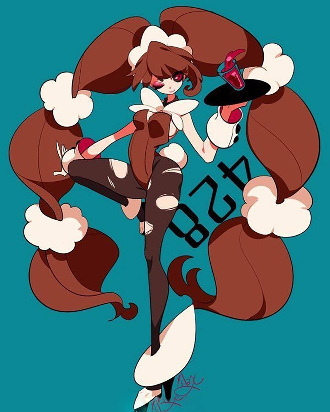 二次元漫画cg艺术,日本画师在造型,动态,配色上,堪称是一流_作品