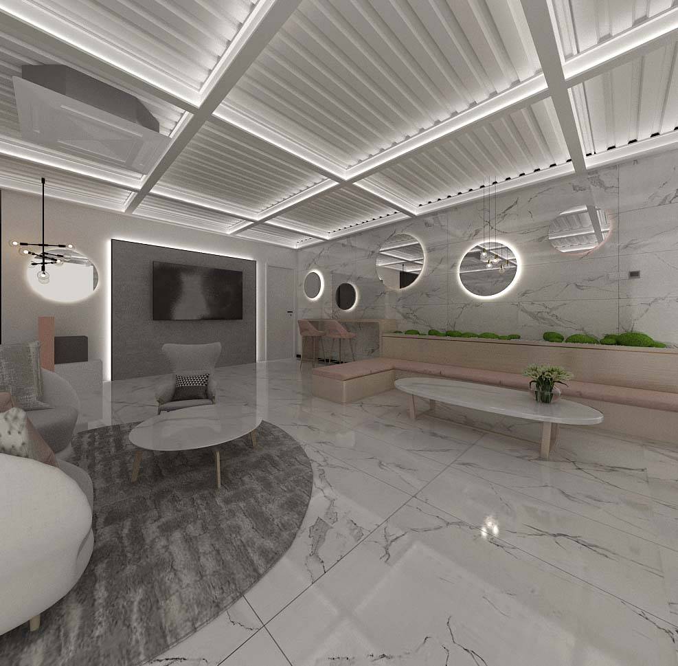 南宁盛颜医疗美容院装修图解析,用"设计"彰显女性的魅力