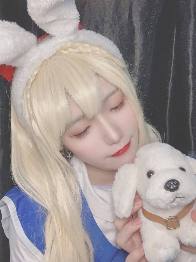 cosplay:大白兔奶糖@卿颜呀