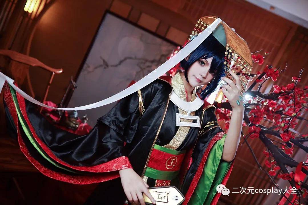 阎王不高兴阎小罗cos,帅帅哒,嘟嘟嘴的时候被可爱到啦