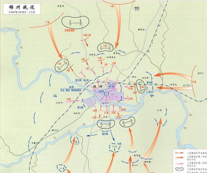 锦州之战,韩先楚一个营打配水池,600人剩26人团长牺牲