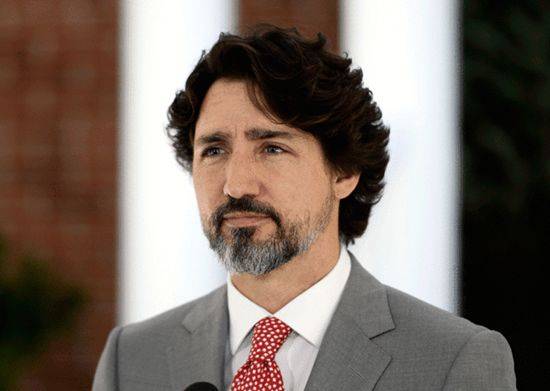 加拿大总理特鲁多(justin trudeau.