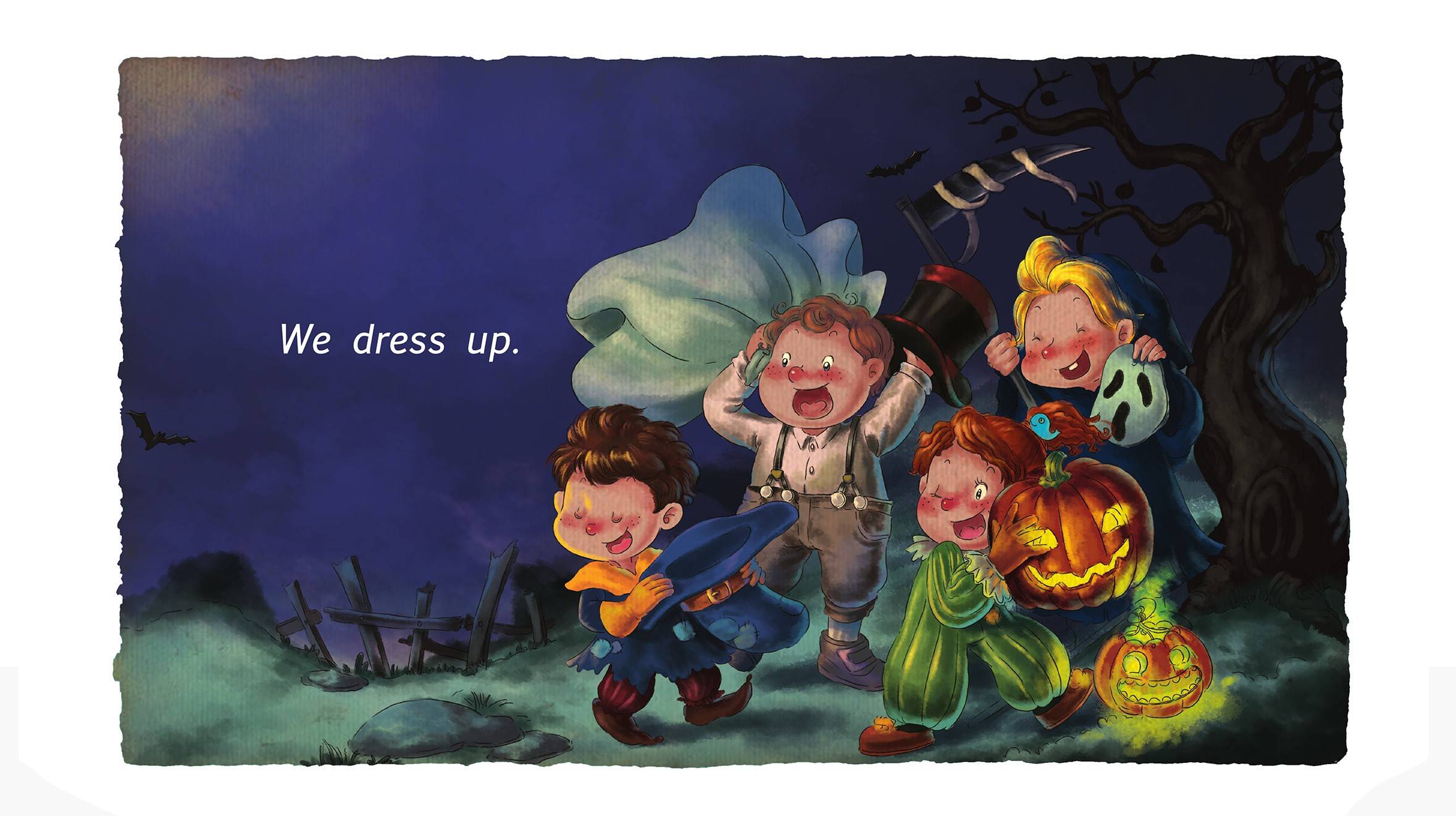 儿童绘本故事推荐《万圣节》