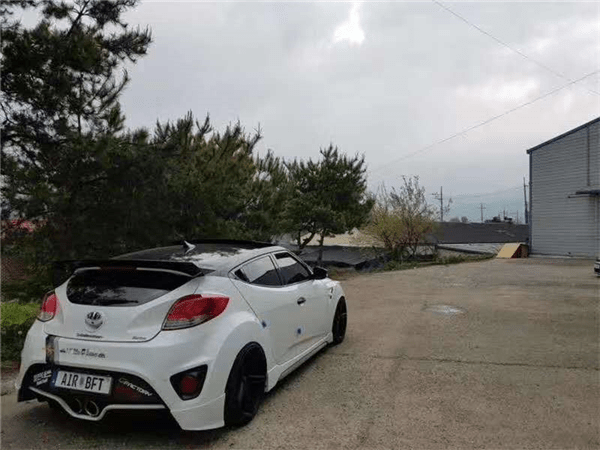 李洋与您共享现代飞思改装airbft气动避震尽显奢华低趴魅力