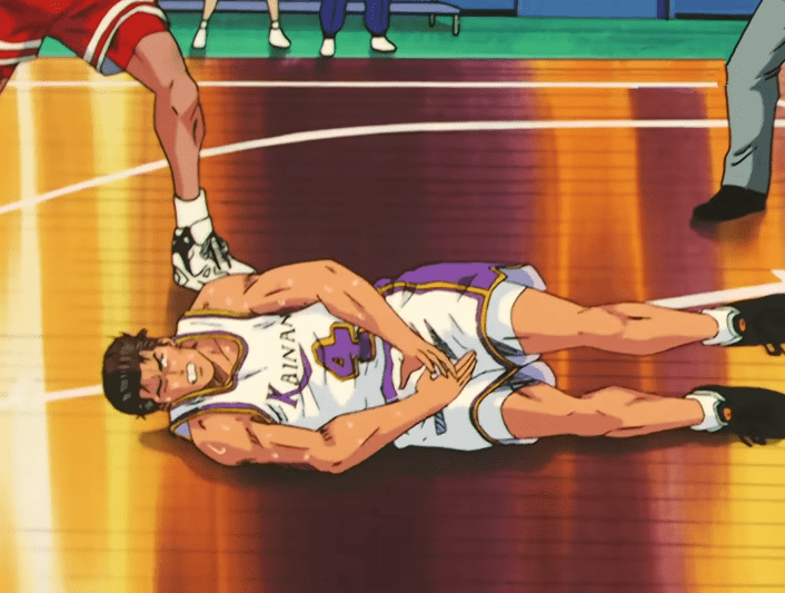 原创灌篮高手海南队这45秒的表现,宫益不负众望,阿神平庸,阿牧最忙