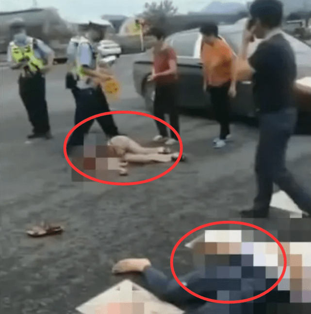 浙江绍兴市皋埠方向一路口发生一起严重车祸!