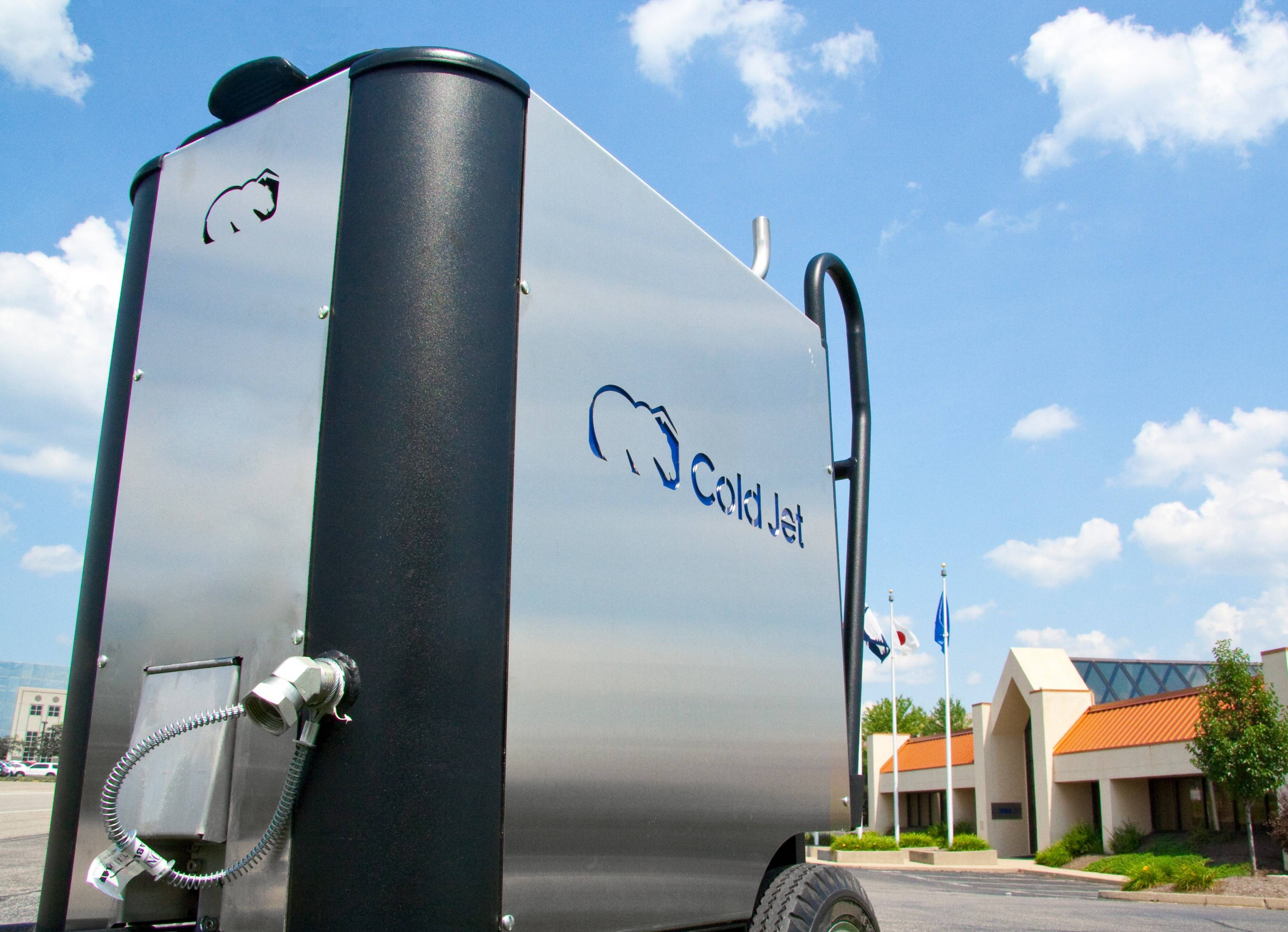 美国酷捷干冰清洗机干冰清洗光纤缠绕盘