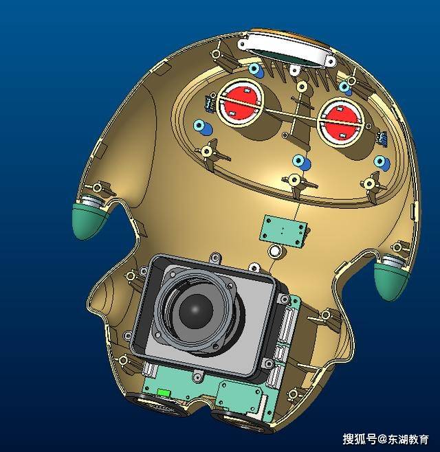 proe/creo案例|小腾机器人产品结构设计分析及模图分析评估